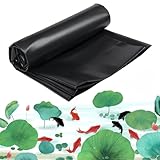 QHLMLL wasserdichte Teichfolie für Gärten. Langlebige Fischteichmembran. Flexibel und Fisch-/pflanzenfreundlich. Ideal für Springbrunnen, Wasserfälle und Aquakultur. Leicht zuzuschneiden. 9 x 15,0