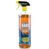 WOSHUP! Harz Remover - 1000 ml -mit Xtra Skin Effect – Harzentferner, Harzlöser für Wohnwagen, Wohnmobil, Camping, Caravan, Vorzelt, Markise, Boot und Zelt. (1 Liter)