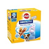 Pedigree Dentastix Daily Adult Leckerlis für kleine Hunde, 35 x Zahnstäbchen, 550 g