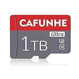 1TB Micro SD-Karte, 1TB Class 10 Micro SD-Speicherkarte 1TB TF-Karte High Speed mit SD-Kartenadapter für Android Smartphones, Tablets, Kameras, Drohnen, Dash Cams