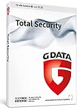 G DATA Total Security | 3 Geräte - 1 Jahr | Leerbox mit Registrierungskey - ohne Notfall-DVD