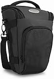 Baxxtar PRO NOVO II Full-Size SLR Kameratasche SLR Colt Tasche schwarz (mit Schultergurt, Beckengurt, Gurttunnel, Regencape)