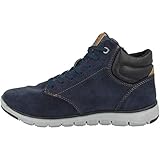 Geox Jungen J Xunday Boy A Chukka Boots, Blau Navy Black C0045, 34 EU