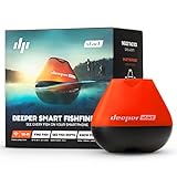 Deeper Start Smart Fischfinder Echolot auswerfbar - Tragbares Sonar für das Angeln vom Steg oder Ufer | Angelzubehör Gadget mit Kostenloser App