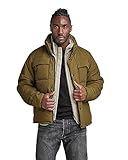 G-STAR RAW Herren Foundation Padded Jacke, Grün (dark olive D22886-D419-C744), XS