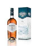 Monnet VS | Cognac aus Frankreich | Gold Meiningers International Spirits Awards | mit Geschenkverpackung | blumig-frischer Geschmack | 40% Vol. | 0,7 Liter