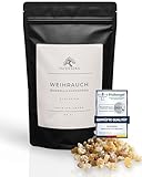 Weihrauch zum Räuchern 50 gr aus Äthiopien, Eritrea Boswellia papyrifera Räucherharz naturreines Räucherwerk Kirchenqualität Incense Weirauch Harz räuchern Frankincense Kirchenweihrauch