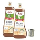 POLIBOY Boden Reiniger - Universalreiniger für Bodenbeläge wie Fliesen, Laminat und Vinyl – Streifenfreie, gründliche Reinigung mit frische Duft - 2x 1 L - inkl. Dosierbecher