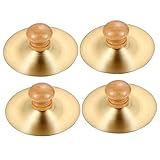 ibasenice 2 Paare Kupfer Fingerzimbeln Percussion Instrument für Tanzparty Rhythmusfördernd Klarer Langlebig Geeignet für Mädchen Jungen