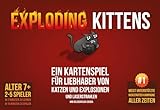 Exploding Kittens, Exploding Kittens, Grundspiel, Partyspiel, Kartenspiel, 2-5 Spieler, Ab 7+ Jahren, 15+ Minuten, Deutsch
