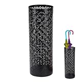 Regenschirmhalter Aus Metall Für Den Innenbereich - Runder Schirmständer Aus Eisen Für, Büro, Eingang | Schirmaufbewahrung Für Zuhause, Flur, Wohnung, Eingangsbereich Ausgelegt