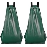 2 Stück Baumbewässerungssack, 75 L Wassersack für Bäume, Baumbewässerungsbeutel, Bewässerungssack mit Reißverschluss, Robust und Wetterbeständig für kleine und große Bäume, Jungbäume und Sträucher