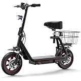 Kukirin E Scooter,Elektro Elektroroller Erwachsene Elektroscooter,E Roller Offroad,Elektro Scooter Roller,45 Km Reichweite,48V13Ah,120 KG Tragkraft-M5PROS