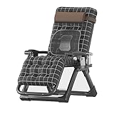 Stuhl – gepolsterte Outdoor-Liege, Gartenlounge mit verstellbarer Kopfstütze, Aluminium, E-Becherhalter, abnehmbares Kissen, trägt 227 kg – perfekt für die Entspannung auf der Terrasse.