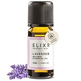 ELIXR - BIO Lavendelöl - 100% naturreines ätherisches Öl - Duftöl, Aromatherapie & für Diffusor - Lavendel Blüten für Haut & Haare – echtes lavender essential oil - Aus Deutschland - 10 ml