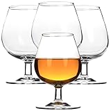Stephans Möbelbörse 4er Set Cognacgläser Brandygläser | Cognac Brandy Schwenker Weinbrand Cocktail Glas | 350ml | Perfekt für Zuhause, Restaurants und Partys | Spülmaschinenfest