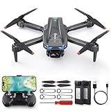 FERIETELF T29 Drohne mit Kamera 1080P HD – Faltbar Mini Drohne für Kinder & Erwachsene | WiFi FPV, 2x 1200mAh Akkus, Quadrocopter für Anfänger,Drone Kinderspielzeug Geschenk