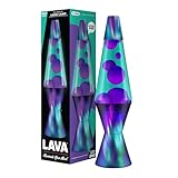 Die Original Lava® Lampe – 36,8 cm Aurora Borealis – Klassische Flüssigbewegungslampe – Lila Wachs und blaue Flüssigkeit – Artikel #2047 (Amazon Exclusive)