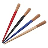 Beaupretty Federhalter 4 Stück mit Korkschaft für Kalligrafie und Retro Schreibzubehör zum Zeichnen und Schreiben Zufällige Farbe