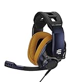 Epos I Sennheiser GSP 602 Gaming Headset, Geräuschunterdrückendes Mikrofon, Flip-to-Mute, Ergonomisch, Ohrpolster, Kompatibel mit PC, Mac, PS4, PS5, Xbox Series X & One, Nintendo Switch, Blau/Schwarz