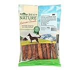 Dehner Best Nature Hundesnack, hochwertiges Leckerli getreidefrei / zuckerfrei, Kausnack für Hunde, Ochsenziemer, 250 g