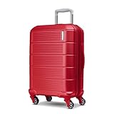 American Tourister Stratum 2.0 Erweiterbarer Hartschalengepäck mit Spinnrollen, rot, 20-Inch Carry-On, Stratum 2.0 Erweiterbarer Hartschalengepäck mit Spinnrollen