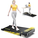 Laufband für Zuhause mit Neigung, 1-10 km/h Walking pad, Elektrisches Laufband mit Steigung, 2.5HP Walking Machine für Zuhause & Büro, Fernbedienung und App, Keine Montage Erforderlich