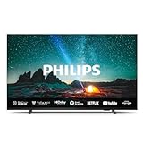 Philips 65PUS7609 4K LED Smart TV - 65-Zoll Display mit Pixel-präziser Ultra HD Titan OS Plattform und Dolby Atmos-Klang. Funktioniert mit Alexa und Google Sprachassistent – Anthrazitgrau