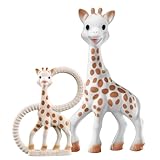 Sophie la Girafe – Geschenkbox zur Geburt + Beißring – 100 % Naturkautschuk – Aktivitätsset für Kinder – Frühes Lernspielzeug