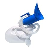 Urinflaschen für Herren, Urin-Reiseflaschen, tragbares Urinal für Männer, 2000 ml, tragbare Töpfchen-Urinflasche, Urinalsammler für Krankenhaus, Camping, Auto, Reisen, Toilette, Urinal, tragbares