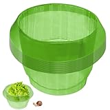 Asfrode 13 Stück Schneckenkragen, 23cm Schneckenschutz Schneckenkorn schneckenzaun Schneckenschutzringe für Ihre Salatpflanzen und Kohl Schützt Pflanzen vor Tierfraß