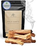 Incensera Palo Santo Räucherholz - 8 Duftholz Sticks 10 cm für Ausräuchern Wohnung, Natürliches Heiliges Holz aus nachhaltiger Ernte, Aromatherapie