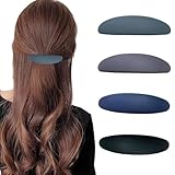 Ypkia 4 Stück Haarspangen Damen Dünnes Haar Mittel Haarspange Vintage Automatisch Hair Clip Set Für Frauen Mädchen Haarschmuck (dunkler)