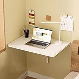 Ausziehbarer Esstisch zur Wandmontage, platzsparend, klappbarer Schreibtisch für Küche & Home Office, einfache Höhenverstellung, modernes Design für kleine Räume