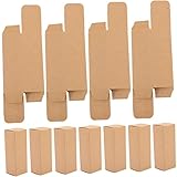 CTIRCHIU 50Stücke Papier Lippenstift Box Handgemachte Geschenkverpackung für Lippenbalsam und Ätherische Öle Robuste und Langlebige Pappverpackung Tragbar und Vielseitig Einsetzbar