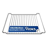 VIOKS Backofen Gitterrost Backofengitter 448 х 338 х 26 mm Ersatz Grillrost für Whirlpool 481245819334 GRD001 Indesit C00312479 Ofen Gitter - Gitterrost für Backofen/Herd und Ofen Zubehör