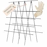 Gurken Rankhilfe, Rankhilfe Garten, Rankhilfe Gurken, Trellis, Rankhilfe Himbeeren, Bohnen Rankhilfe, Rankgitter Gurken, Rankhilfen, Gurkenturm 1 x 1 m