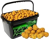 Angel-Berger Magic Baits Boilies im Eimer 4 kg alle Sorten Futterboilies Karpfenboilies Boilieset (Mais)