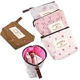 5 Stück Kleiner Geldbeutel Damen, Geldbörse Mit Reißverschluss, Tragbare Mini Portemonnaie, Kosmetiktasche, Tasche Für Münzen, Karten, Schlüssel