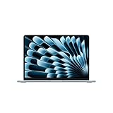 Apple MacBook Air (13', Apple M4 Chip mit 10‑Core CPU und 8‑Core GPU, 16GB Gemeinsamer Arbeitsspeicher, 256 GB) - Himmelblau