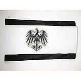 AZ FLAG - Flagge Königreich Preußen 1701-1918 - 90x60 cm - Preussen Fahne 60 x 90 Cm Scheide Für Mast - Flaggen