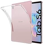 REY Transparent Silikonhülle TPU für Samsung Galaxy TAB S6 10.5' T860, Premium Kratzfest TPU Durchsichtige Schutzhülle, Ultradünne 0,33 mm, Tablet