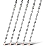 Extrem lange Hammerbohrer SDS plus Hammerbohrer SDS Plus Mauerwerk Bohrer Bit Wolframkarbid Spitze for Stein Beton Ziegel Mehrere Größen(8mm x 310mm x 5)