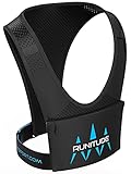 Runitude Laufweste Handytasche Joggen Handyhalterung | Laufen Handy Brusttasche Running Weste V1 | Platz für Schlüssel & Lauflichter - Leicht & Wasserfest | Reflektierende | Herren & Damen