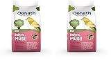 Donath Bio Balkon Müsli -schalenfrei für einen sauberen Balkon - die feine Bio Mischung mit energiereichen Erdnüssen - Ganzjahres Wildvogelfutter - aus unserer Manufaktur in Süddeutschland - 2Kg