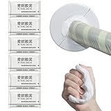 6 Stück Dichtungsmasse Wasserdicht Abdichtungsmasse Aussen Wasserdicht Wasserfester Reparatur-Dichtungston Schnellreparaturschlamm Mastix-Dichtstoff Für Abflussanschlüsse Wandfüller（20g*6）