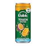 Volvic Touch Spritzig Zero ausgewählt von Volvic – Mango Passionsfrucht Geschmack – Ohne Kalorien – 12 x 0,33 l