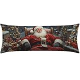 Rot Seitenschläferkissen bezug 60x180, Gelb Kissenbezug 60x180 Samt Side Sleeper Pillow, Verbessern Sie Schlafqualität Doppelseitig Drucken Seitenschläfer Kissen, Super Weich Zierkissenbezüge w0-504