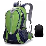 YIHANSS 25L Outdoor-Bergsteigerrucksack Herren-Fahrradrucksack Damen-Wanderrucksack (Farbe: Schwarz, Größe