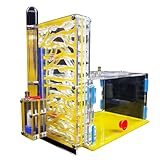 DIY Große Ameisenfarm aus Acryl, Großes Ameisenhaus Ameisennest Villa Insekt Haustier Ameisenhaufen Workshop T Design Futterbereich Ameisenfarm für Schlafzimmer Küche Wohnzimmer (Yellow)